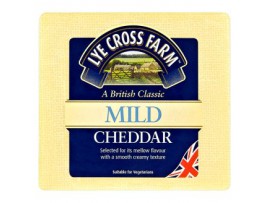 Lye Cross Farm Белый английский твердый сыр Чеддер 200 г